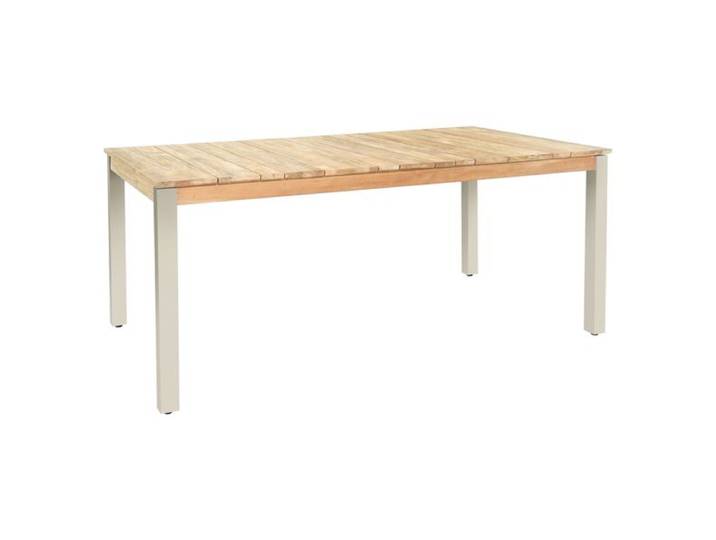 Zebra Derex Gartentisch 180x100cm Aluminium/Teak