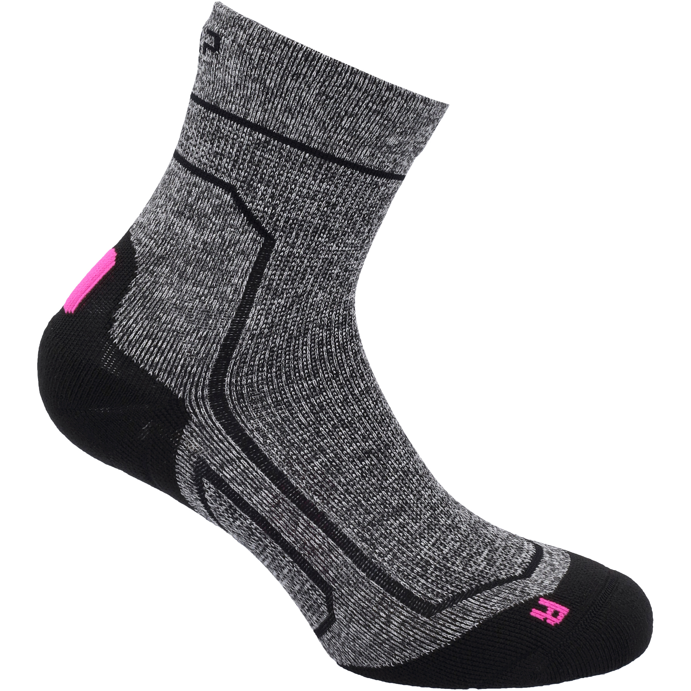 CMP Hiking Softair Damen Wandersocken schwarz Größe 39 Camping Elastisch