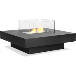 Moritz  Standkamin 35 x 70 x 70 cm Bio Ethanol-Brenner Deko Kamin Feuerstelle Ethanol-Kamin Ofen