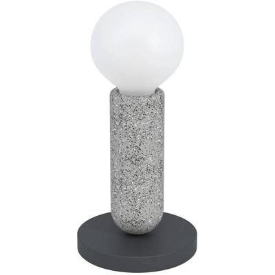 EGLO Tischleuchte "GIACONECCHIA", grau (anthrazit), 1, Ø 5,5cm H: 17,5cm, 1 Stk., Leuchten, Tischleuchte