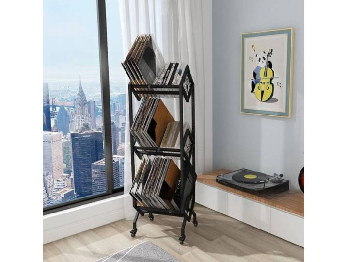 Bibliothèque de bureau, support de stockage de disques vinyles, présentoir de disques CD, support de Placement de magazines, support de stockage de Cd