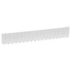 Legrand 001665 LEGRAND Streifen 18 Module grau 7035 001665 Abdeckstreifen Kunststoff Grau 10 St.