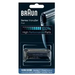 Braun, Zubehör Haarentfernung, 10B FOLIE MED RAMME 10 B (1000 SERIE) SORT