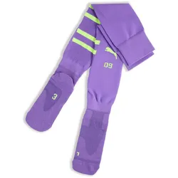 PUMA Team BVB Borussia Dortmund Graphic Stutzenstrümpfe 2024/25 99 - purple glimmer/yellow alert 47-49