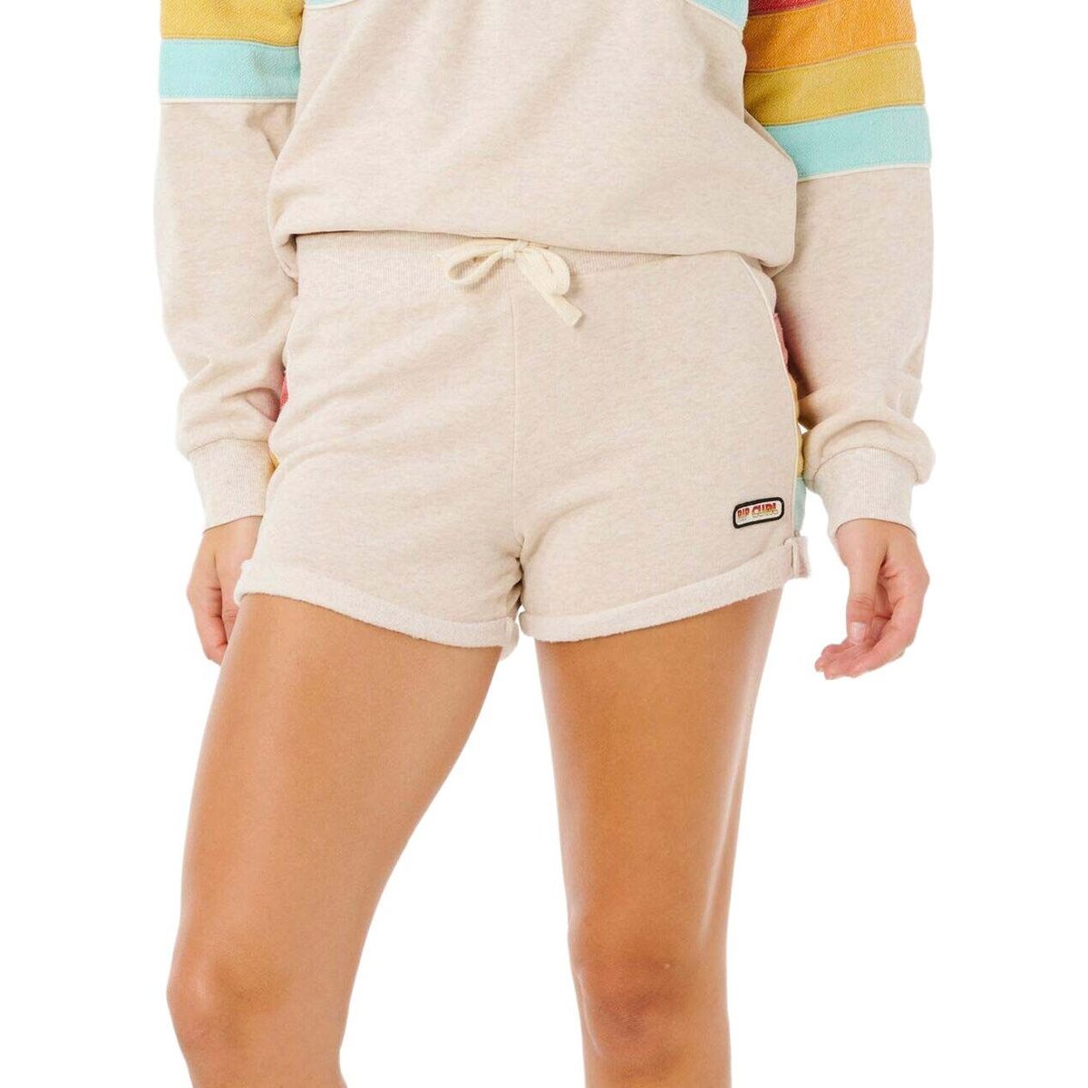 RipCurl Surf Revival Fleece Short oatmeal (0721) XS 04XWWS-0721-XS