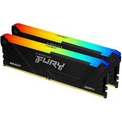 Kingston Technology FURY Beast 32GB 3600MT/s DDR4 CL18 DIMM (2er-Kit) RGB