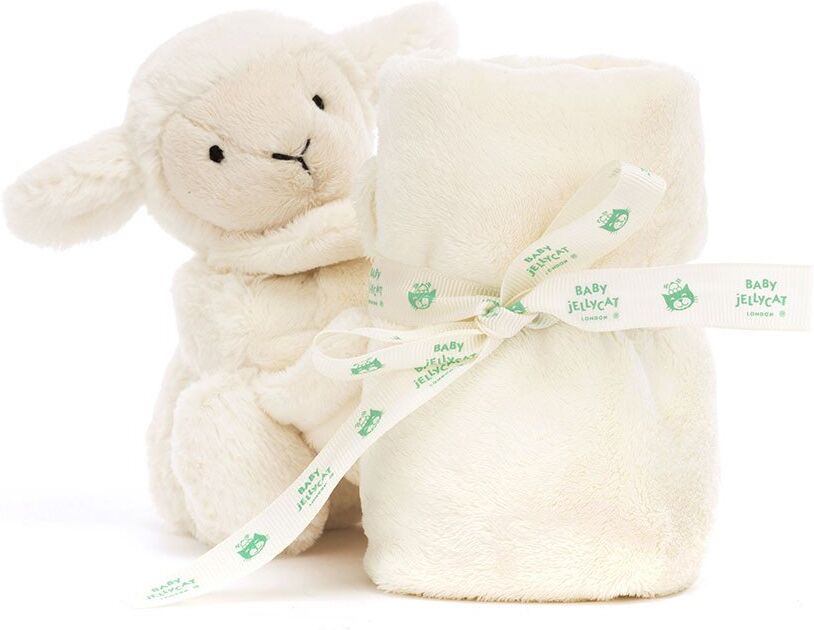 Jellycat Bashful Lamb Soother (15cm x 34cm x 34cm)