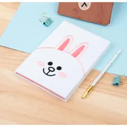Line Friends - Plüsch- Notizbuch A5 Bunny CONY