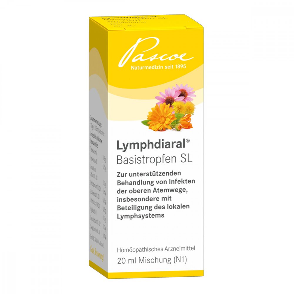Pascoe pharmazeutische Präparate GmbH Lymphdiaral Basistropfen Sl 03897924