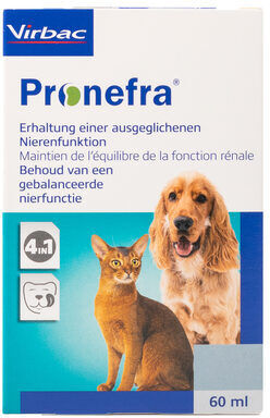 Virbac PRONEFRA Diät-Erg.Futterm. 60ml Lsg.f.Katzen und Hunde
