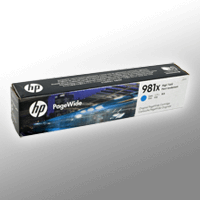 HP Tinte L0R09A 981X cyan