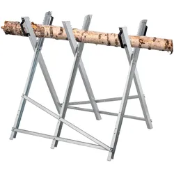 Relaxdays, Werkbank + Arbeitsbock, Sägebock (85 cm, 80 cm)