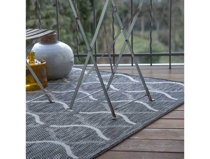 Tapis à poils courts Nautic 981 Gris 160 x 230cm Autres