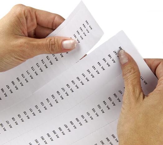 Labels Til C-Profil Hyldeforkanter 80x30 Mm (200 Stk) Magnet   Brisingi
