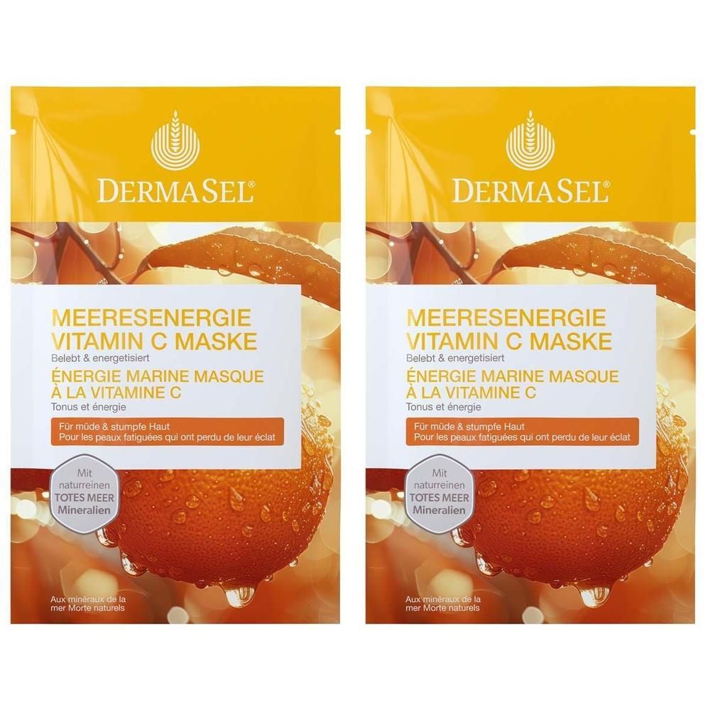 Dermasel Maske Meeresenergie Vitamin C 2x 2x12 ml Creme