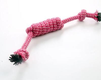 Inspire Essentials Durable Braided Rope Dog Chew Toy Interactive Training Tug Toy 5