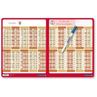 Ich übe alle Divisionsaufgaben mit Stift, Zubehör von Katrin Langhans, Sternchenverlag, 978-3-946904-07-6