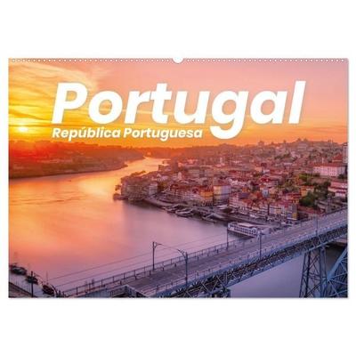 Portugal - wundervolle Natur (Wandkalender 2026 DIN A2 quer), CALVENDO Monatskalender