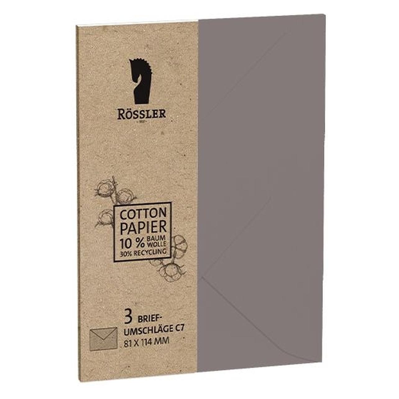 Rössler Briefhülle Terra 3ST muskat (C7, 3x) (1144007625)