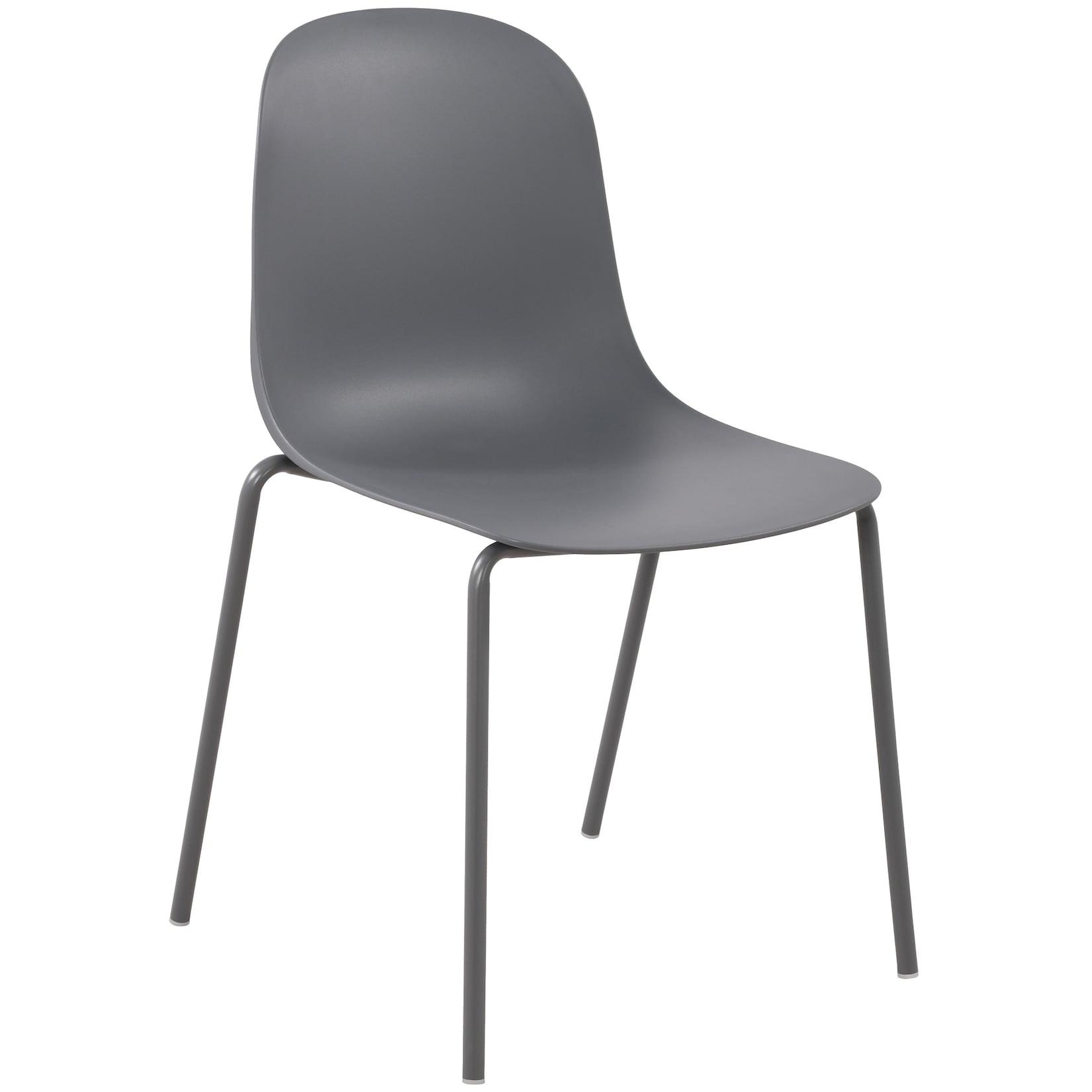 CLP Stuhl Hardin - Farbe: dunkelgrau