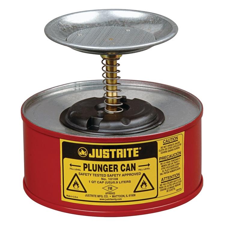 asecos Sparanfeuchter 0,5 l Stahlblech D120xH135mm (34098)