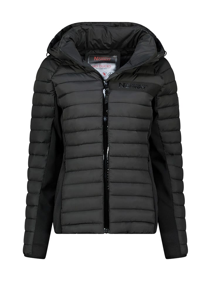 Geographical Norway Steppjacke "Aretha" in Schwarz - L