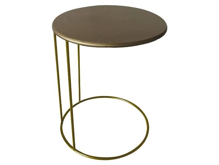 LesliLiving Beistelltisch Emma Gold ø40x54,5cm