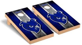 Skip's Garage Southern Connecticut State Owls Vintage Cornhole Board Set