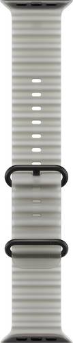 Apple Watch Ocean Armband 49mm Halbtransparentes Grau