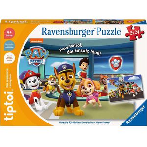 tiptoi Puzzle für kleine Entdecker - Paw Patrol, interaktiv, 2x 24 Teile, ab 4 Jahre