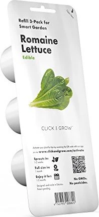 Click and Grow Romana-Salat, 3 Stück