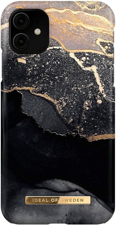 iDeal Of Sweden iPhone 11 Fashion Case Golden Twilight Marble