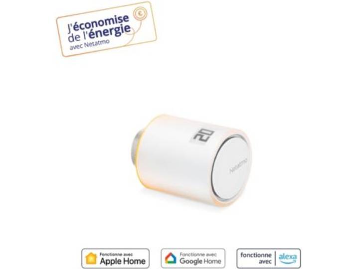 Netatmo - Tête Thermostatique Connectée Connectée Additionnelle Pour Radiateur