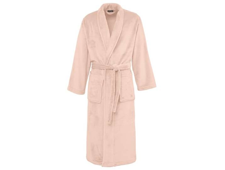Peignoir polaire chaud & doux poudre l