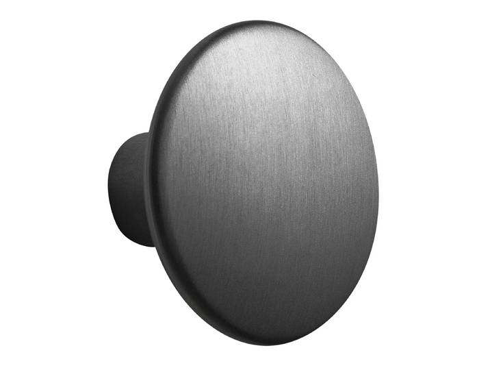 Muuto - Wandhaken 'The Dots Metal' single large, schwarz