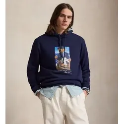 Polo Ralph Lauren für Herren. 710B21811001 Sweatshirt Bear marineblau (L), Lässig, Baumwolle, Langarm