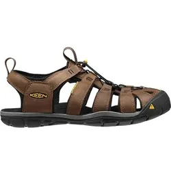 KEEN Herren Schuh CLEARWATER CNX LEATHER, Größe 45 in Braun Braun