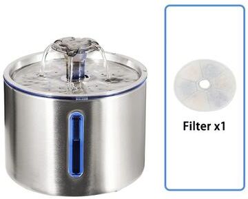 Uplift Essentials 2.5L Stainless Steel Hydration System 1set 1filter