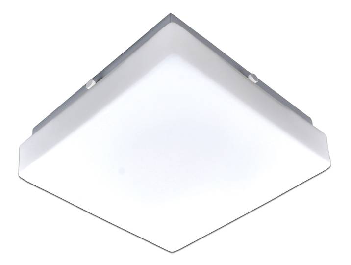 Näve - Applique et plafonnier LED avec capteur\, Pune\, l:25cm ; l:25cm ; h:8cm ; 1211726