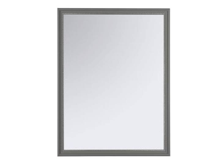 Mirrors and More Elenor 81310111 Miroir Cadre en Plastique Gris