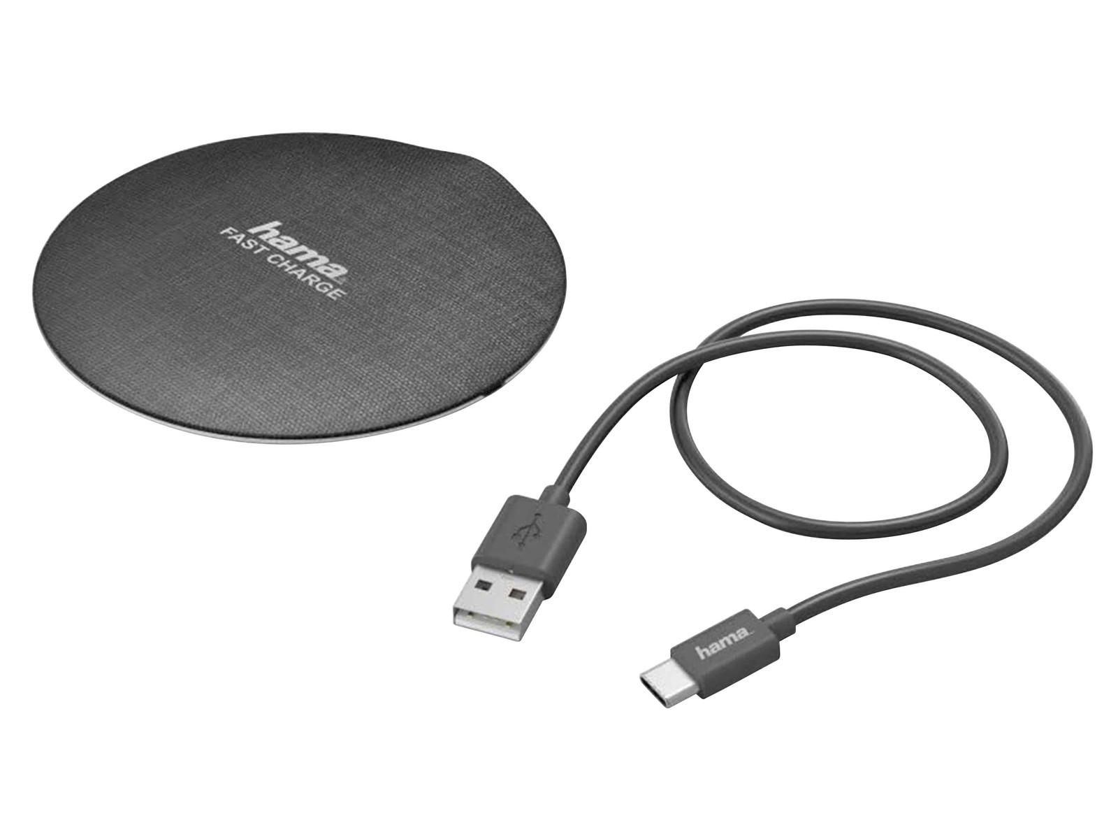 Hama 00183381 Interne USB Draadloze Oplader Zwart