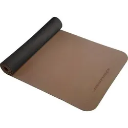 DEUSER Yoga-Matte (TPE) - cappuccino/dunkelbraun, Größe ONE SIZE in Braun Braun