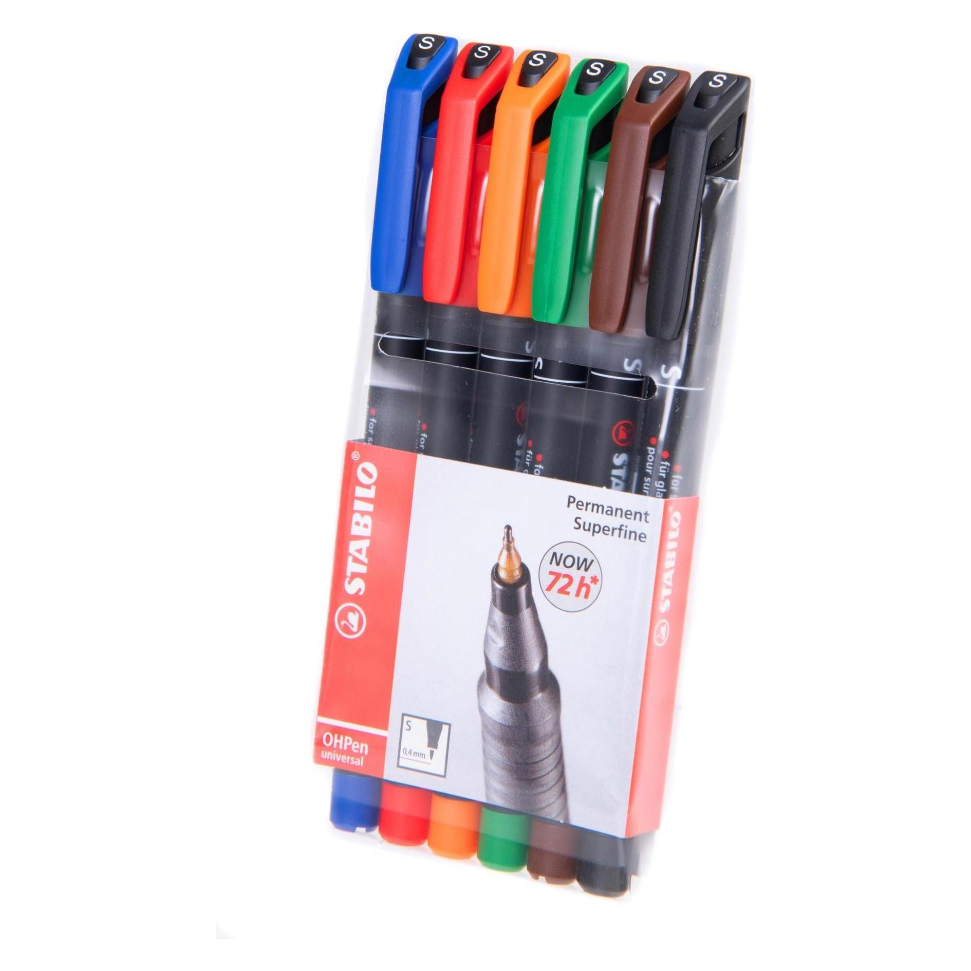 Stabilo OHPen universal Folienstift permanent (6x) (841/6)