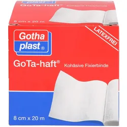 Gothaplast, Verbandsmaterial, GoTa-haft Kohäsive Fixierbinde 8cmx20m Latexfrei, 1 St BIN