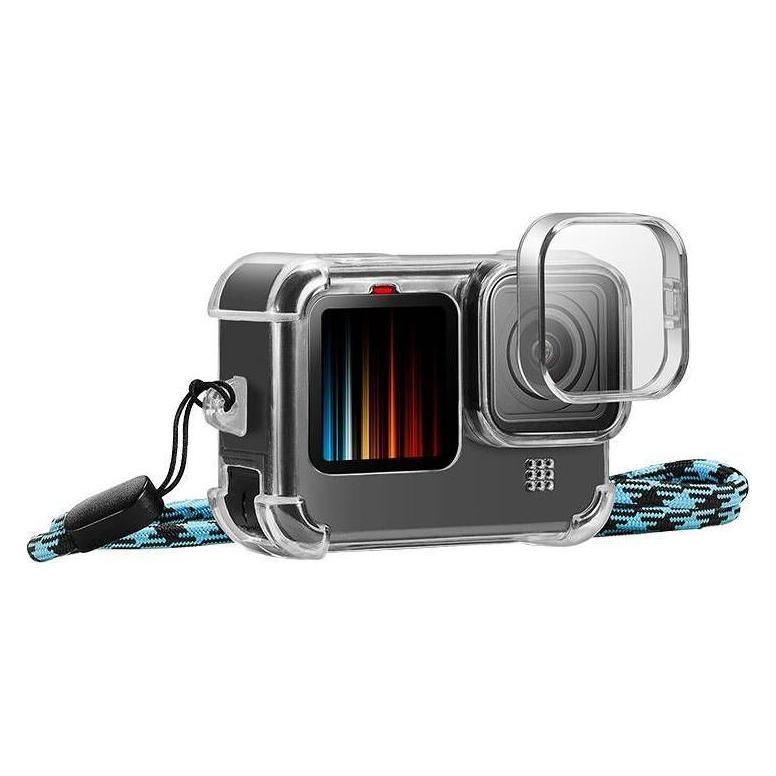 Puluz Case with Lens Cap and Neck Strap for GoPro Hero 9 / 10 / 11 (PU932T)