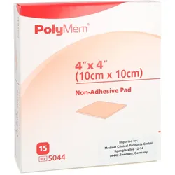 Polymem Wund Pad n.klebend 10x10 cm