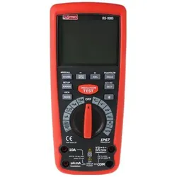 RS PRO, Multimeter, Insulation Tester with Multimeter (CAT IV 600V, Hand-Multimeter)