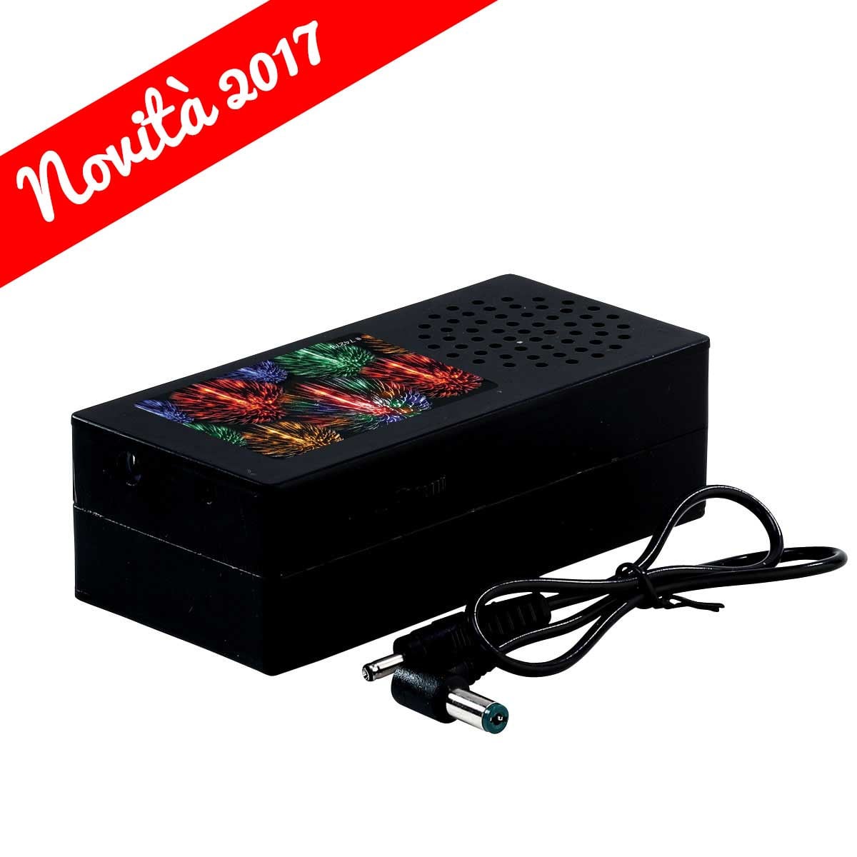 LEMAX Kerstfiguur Firework soundbox b/o 4.5v