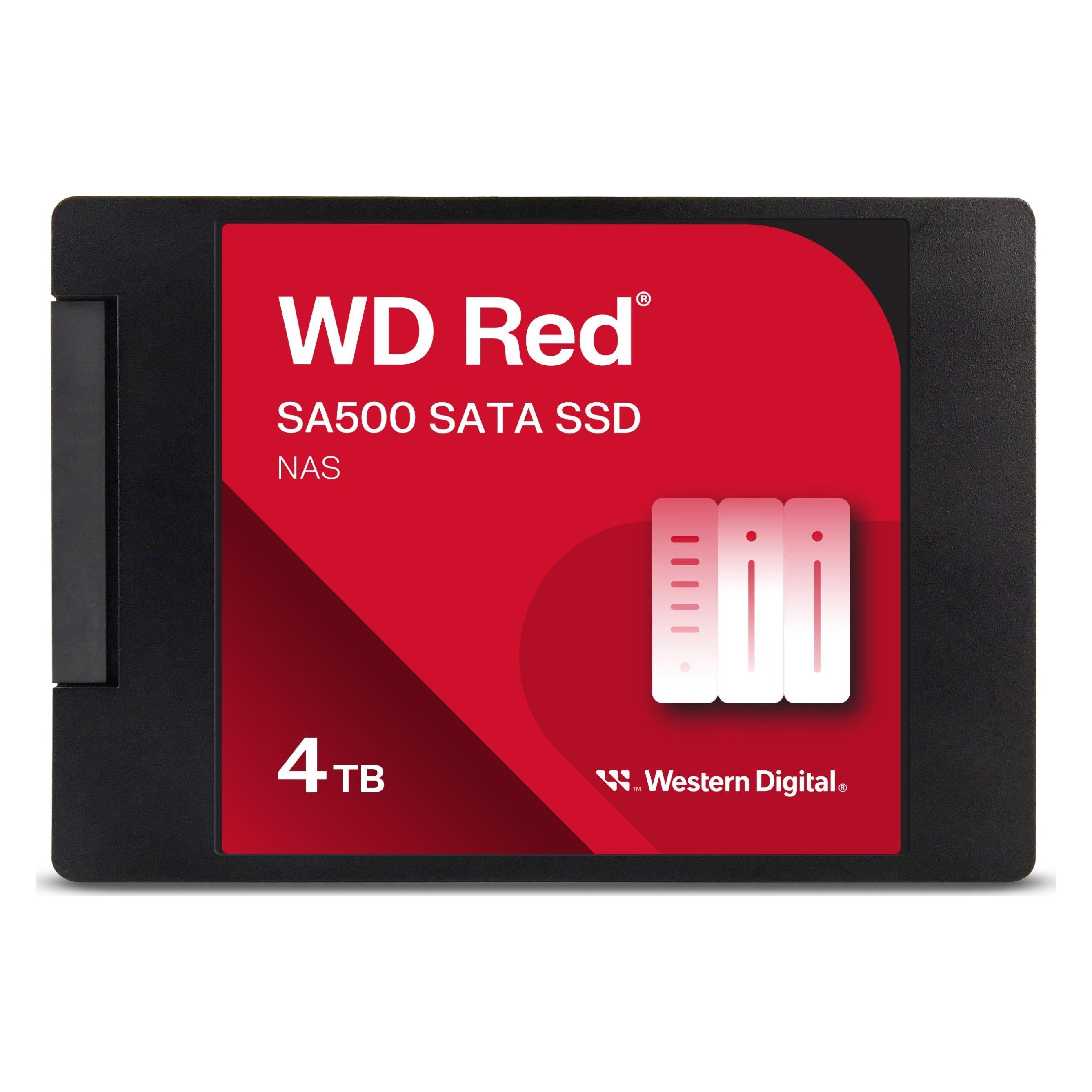 WD Red SA500 powered by SANDISK (4000 GB, 2.5") (WDS400T2R0A-68CKB0)