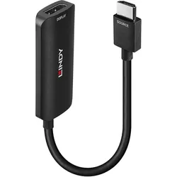 Lindy HDMI zu DisplayPort Konverter (HDMI, DisplayPort), Video Adapter, Schwarz